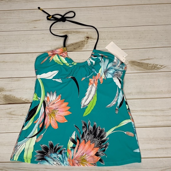 Trina Turk Other - Trina Turk Tankini Halter Swimsuit Top NWT